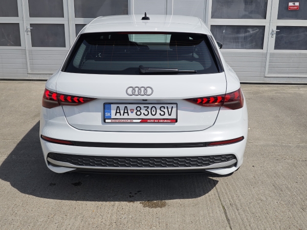 Audi A3 Sportback bohatá dovýbava S-Tronic STR 35 TDI 110kW 6